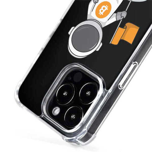 Bitcoin Astronaut iPhone 15 Pro MagSafe Case